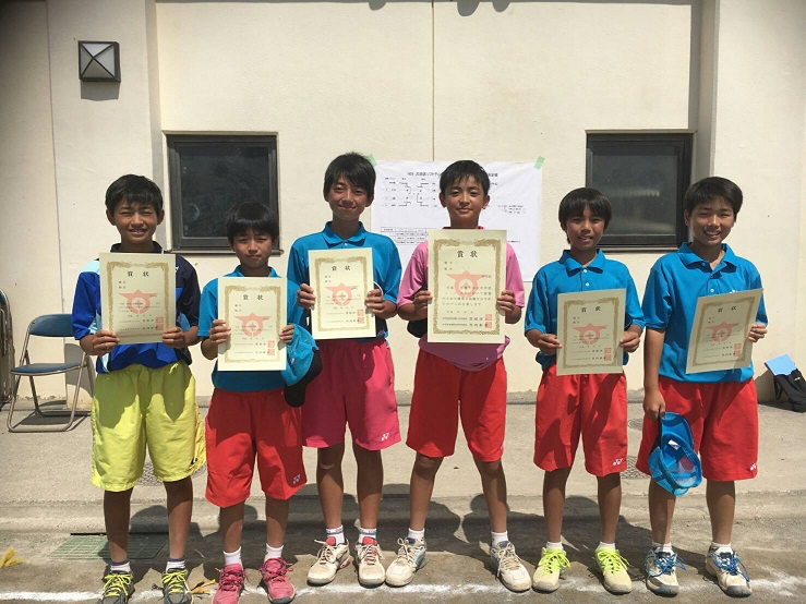 ソフトテニス部　平成29年度 大会結果報告